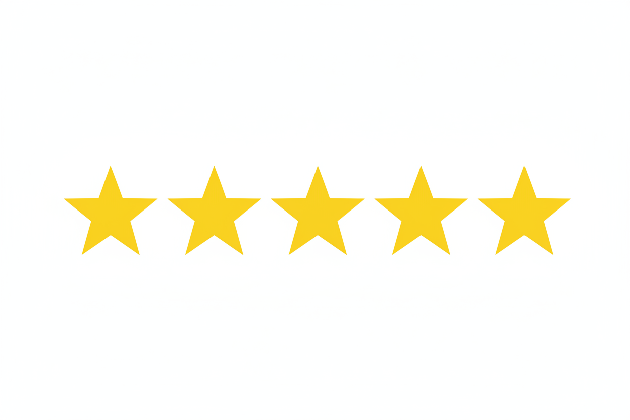 2d five star review stars yellow